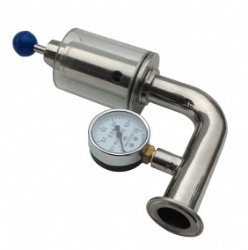 VAR Air Release Valve with Pressure Gauge