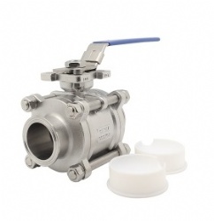 VFP Three Pieces Non-Retention Manual Ball Valve